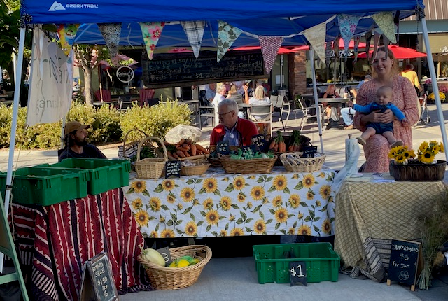 Image is from a previous farmers market held by Inclusion in High River