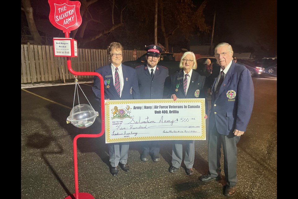 Salvation Army needs volunteers for Christmas Kettle campaign - Orillia News