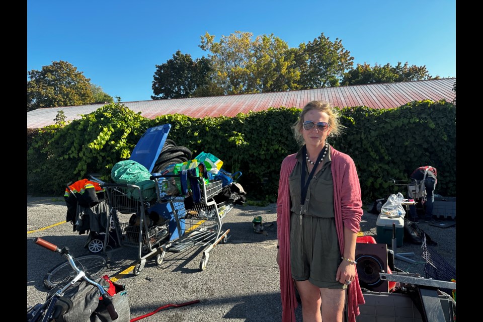 Encampment resident, Rebecca W., said she was offered shelter space in another Simcoe County community, but declined the opportunity because Orillia is her home. 