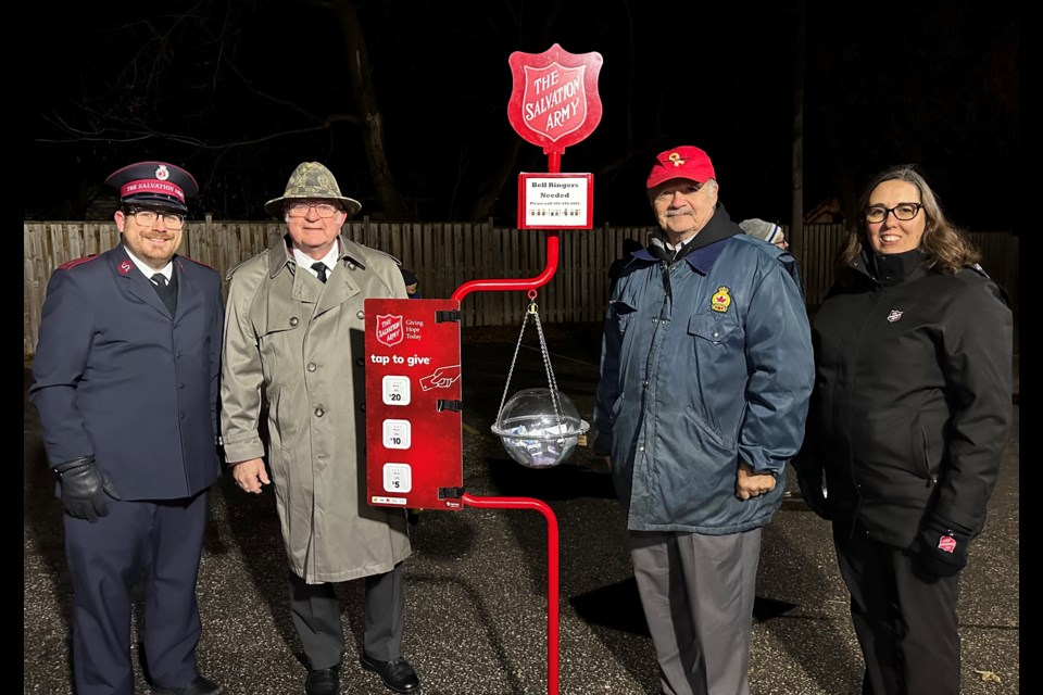 The Salvation Army in Ontario Launches 2022 Christmas Kettle Campaign with  a goal of $13.5 million to Support Individuals and Families in Need