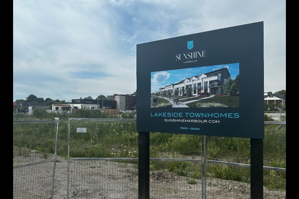 Construction on the first phase of townhomes planned at 70 Front St. N. is set to begin later this month, said city staff in a recent memo.