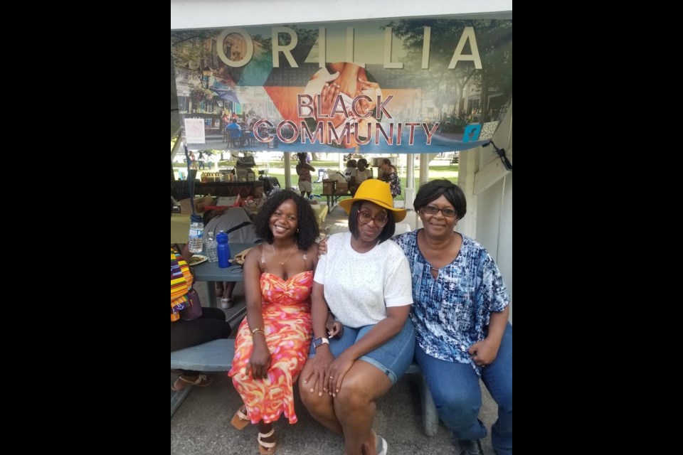 Residents are invited to join the Orillia and Area Black Community Association for their second annual Community Fest in Couchiching Beach Park this Saturday. Alasoba Kelsy-Braide (center) hopes to make the event an annual gathering that brings the community together.