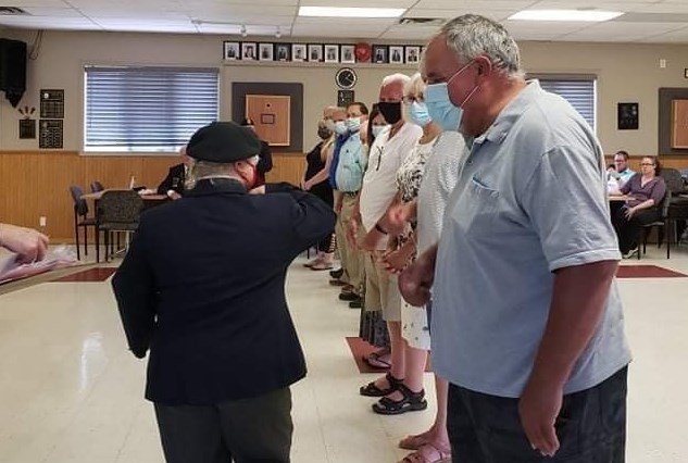 11 new members were sworn in at the Bradford Legion this past Sunday during an official ceremony.