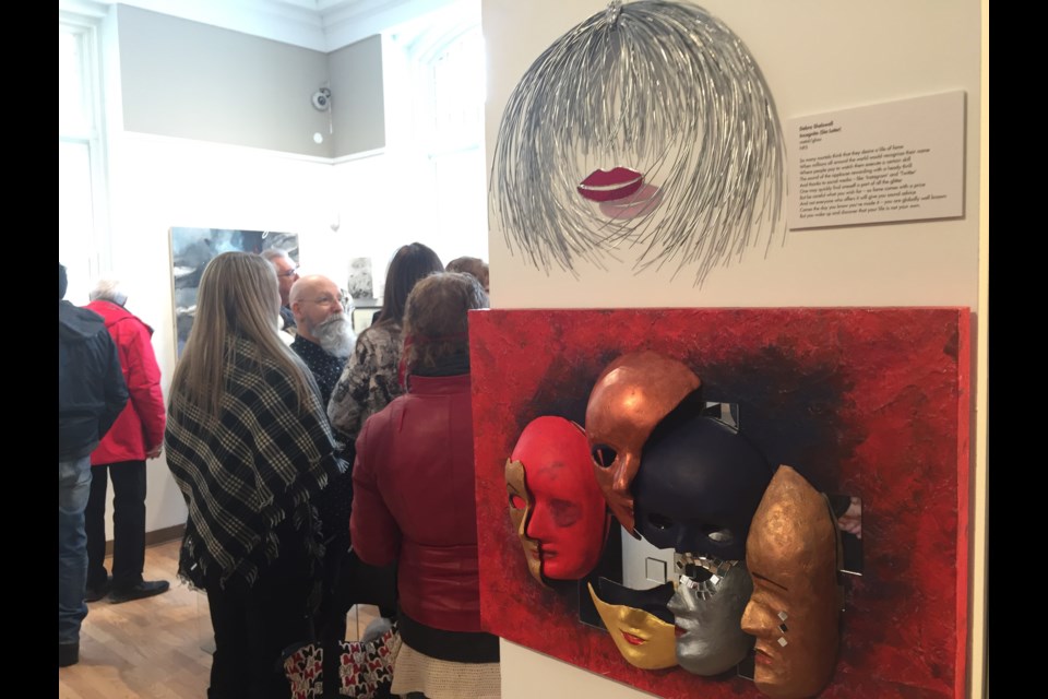 The opening reception for the 22nd annual Women's Day Art Show was held Saturday at the Orillia Museum of Art and History. Nathan Taylor/OrilliaMatters