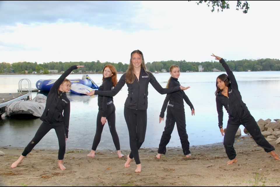 Five dancers from Orillia's Mariposa Dance Company have qualified through World Performers Canada to compete in the Dance World Cup in Spain next July. Dancers include Shelby Nathan, left, Emily Horne, Ella Ferry, Adyson Nathan and Gabriela Berrios.