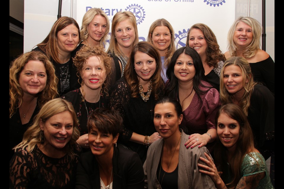 Guests at Rotary Club of Orillia's annual Girls' Night Out event