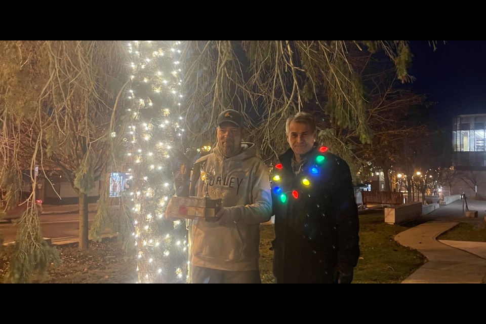 The Sunken Ship Tropical Bar and Tiki Lounge entry was recognized as the best overall float in the 2023  Santa Claus parade.