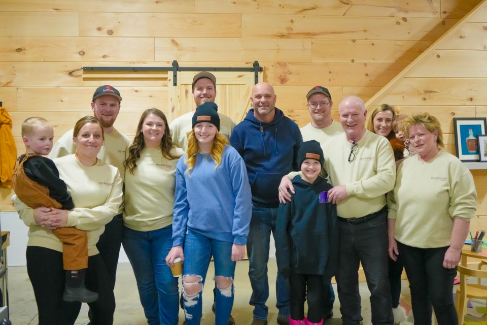 The Partridge and Vandergeest families, who own Backwoods Maple Syrup in Coldwater, were recently featured on HGTV Canada's Bryan's All In with Bryan Baeumler. 