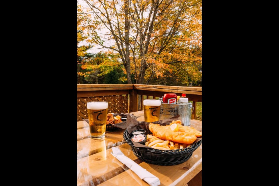 TC at Lock 42 Grill can be accessed by car or boat as it's located along the Trent Severn Waterway. 