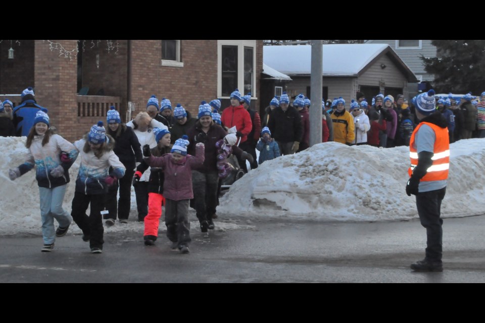 More than 500 area residents participated in Saturday’s Coldest Night of the Year event. Andrew Philips/OrilliaMatters