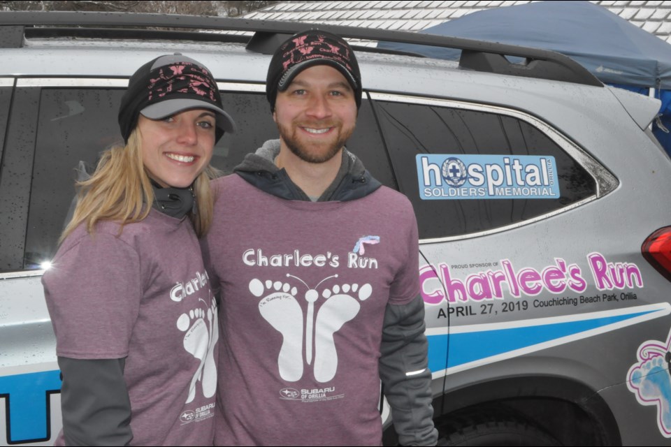 Dave and Mallory Holmes continue to serve as an inspiration to many parents who have lost a child. Andrew Philips/Orillia Matters