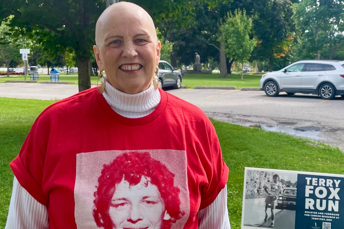 Local woman battling cancer says Terry Fox Run is a 'blessing