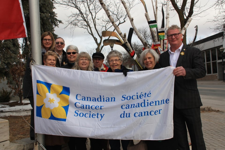 2018-04-09 Canadian Cancer Society flag raising