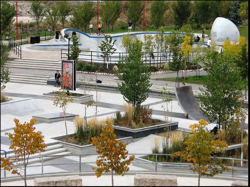 The skatepark located at The Forks in Winnipeg is a destination, say advocates for a local skatepark.