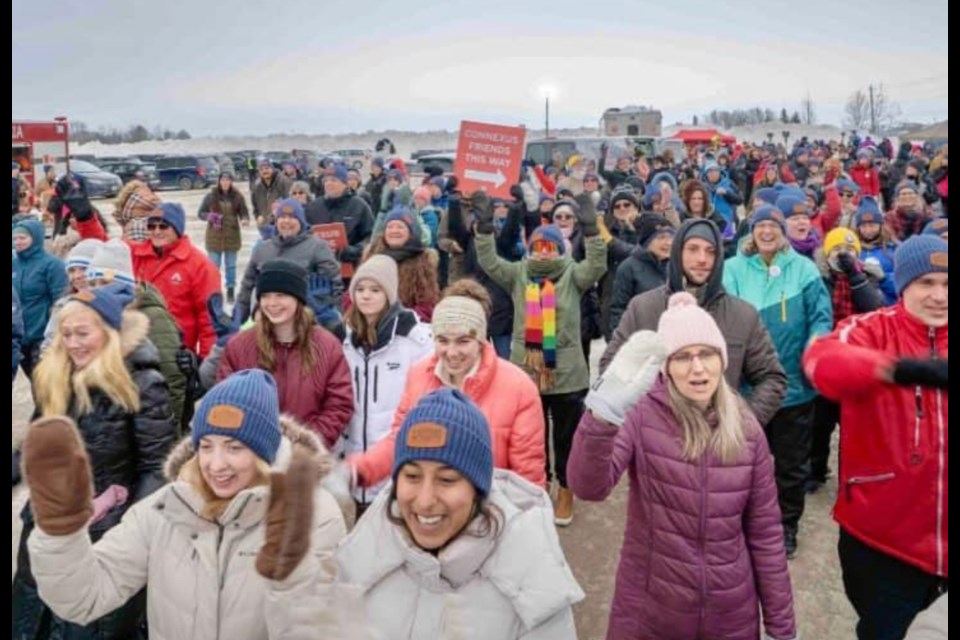 The Coldest Night of the Year fundraiser took place Feb. 22 in Orillia.