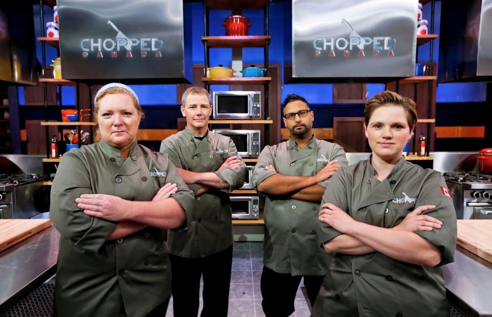 Lynda Smith, left, of Comox, B.C., is ready for a rematch after placing second in a Chopped Canada competition against local chef Melanie Robinson, right, three years ago. Food Network/Supplied photo