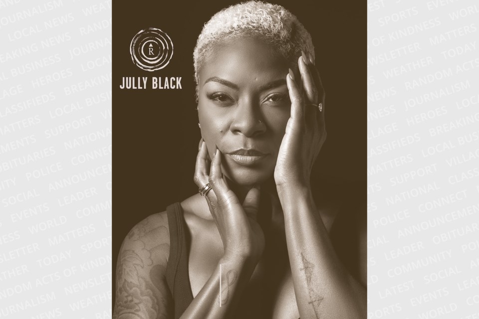 Jully Black will perform at the Roots North Music Festival in Orillia on April 25.