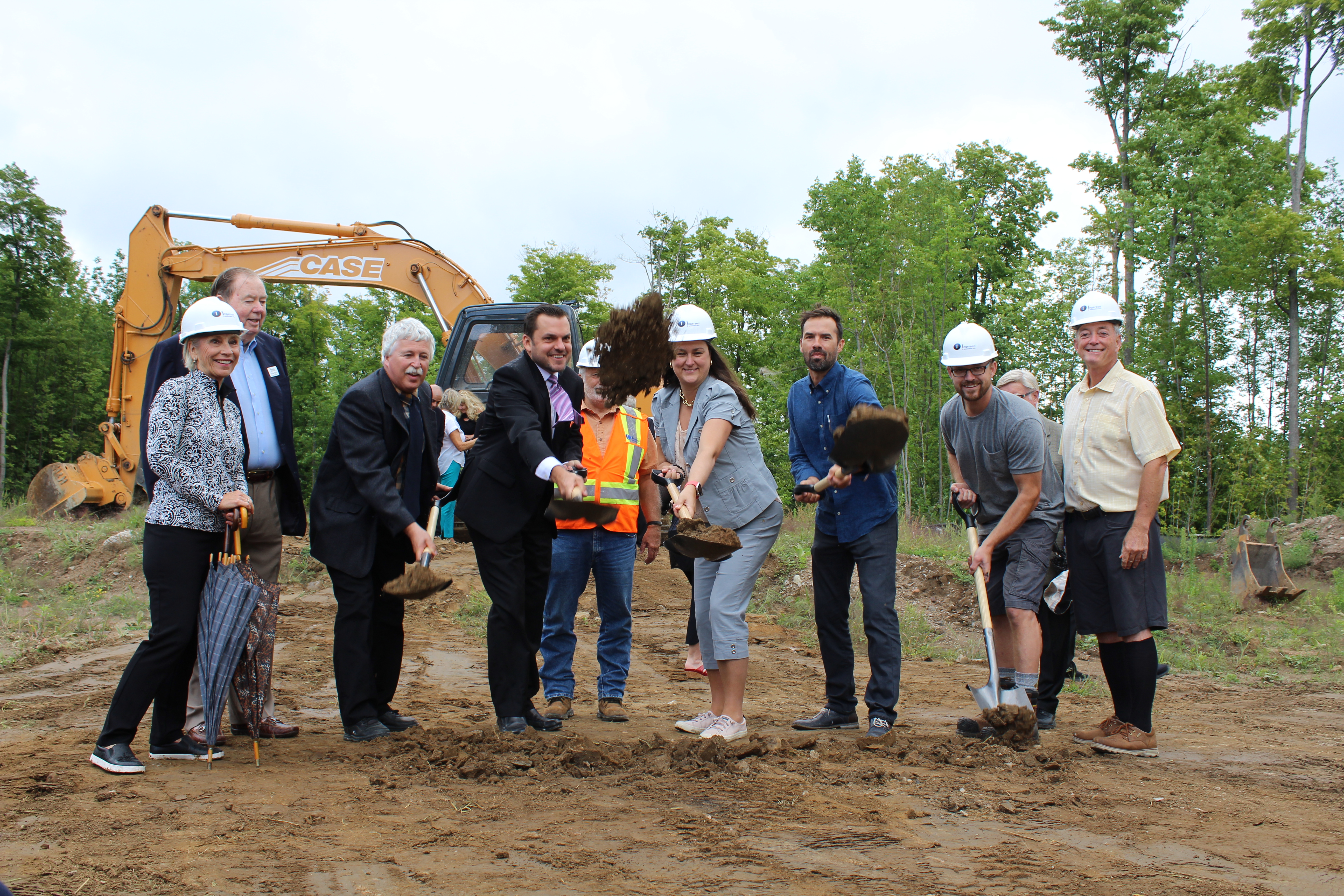 Ground broken at site of Mariposa House Hospice 5 photos Orillia