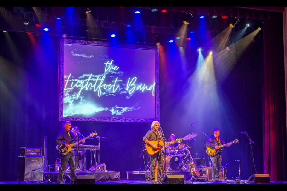 It was a full house for the opening night show at Lightfoot Days 2024 at the Orillia Opera House, featuring the Lightfoot Band.