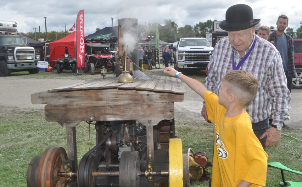 Coldwater fall fair steam