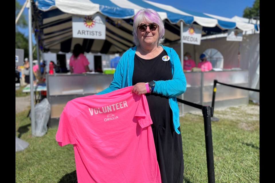 Isobel Hill is the volunteer coordinator for the Mariposa Folk Festival, which relies on a dedicated team of more than 600 volunteers.