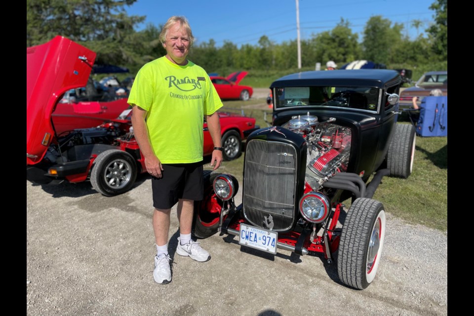 Ramara Chamber of Commerce president Roger Selman is proud to be back at the Ramara Classic Car Show this weekend.