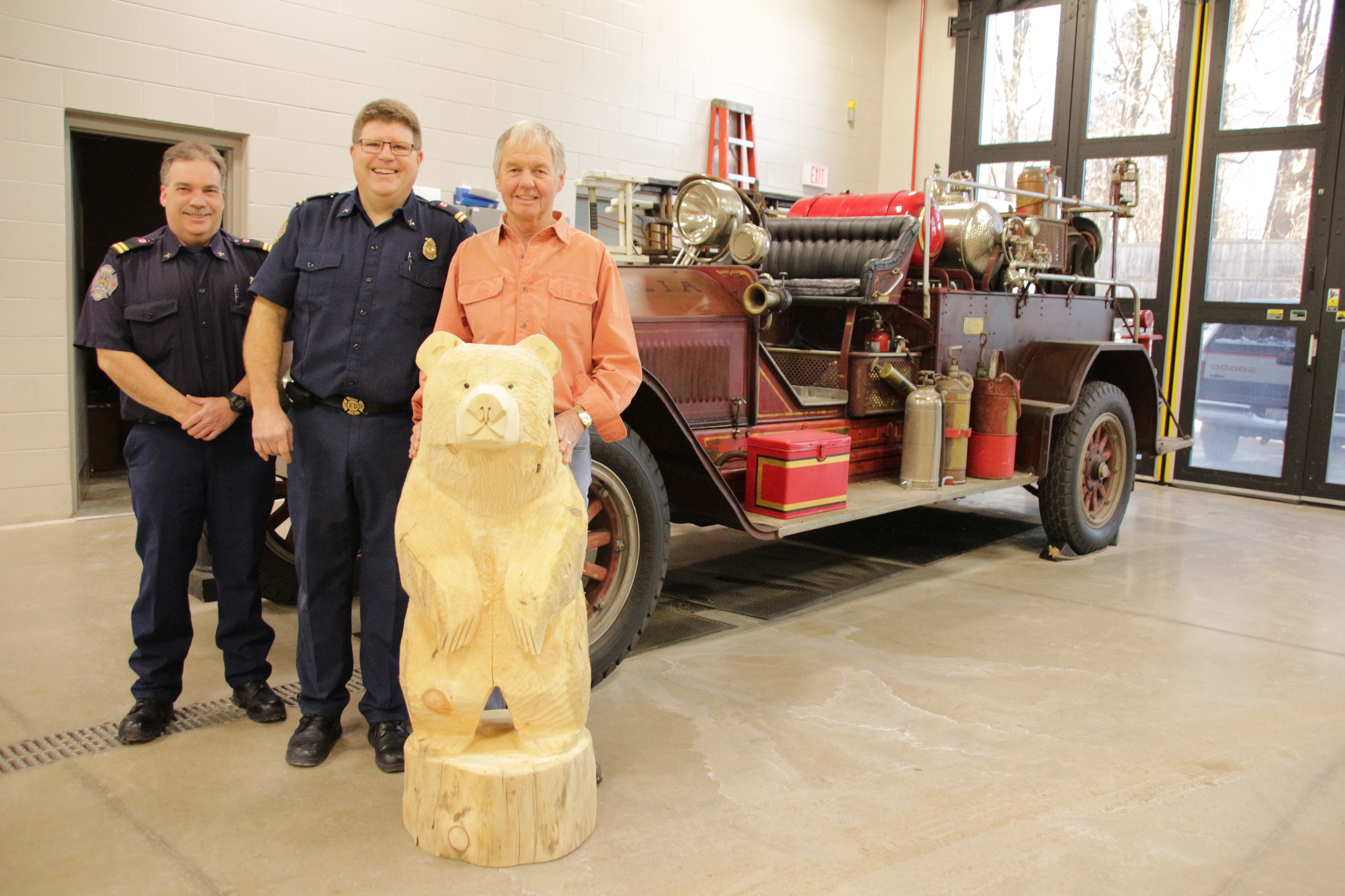 Vintage fire truck has carved a place in local firefighters' hearts -  Orillia News