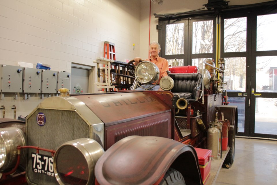 Vintage fire truck has carved a place in local firefighters' hearts -  Orillia News