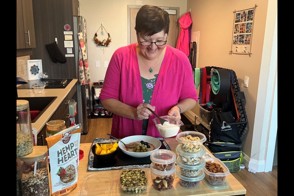 Local foodie Anne Tasse teaches cooking classes for vegan meal options.