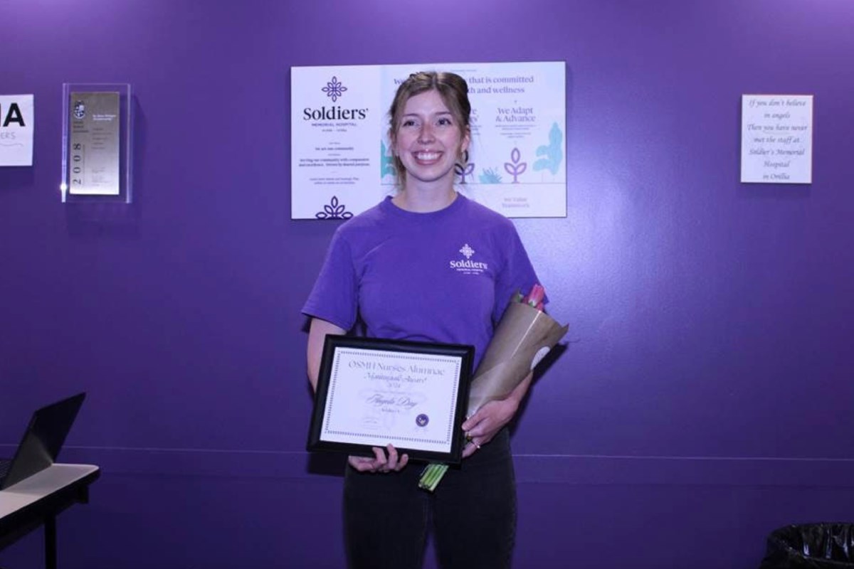 Bedside manner earns OSMH registered nurse Nightingale Award - Orillia News