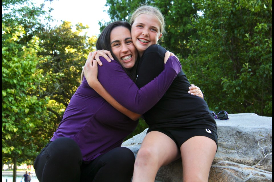 Big Brothers Big Sisters of Orillia and District match Josie Gullusci and Andy are both talkative, high-energy girls who have great affection for one another.