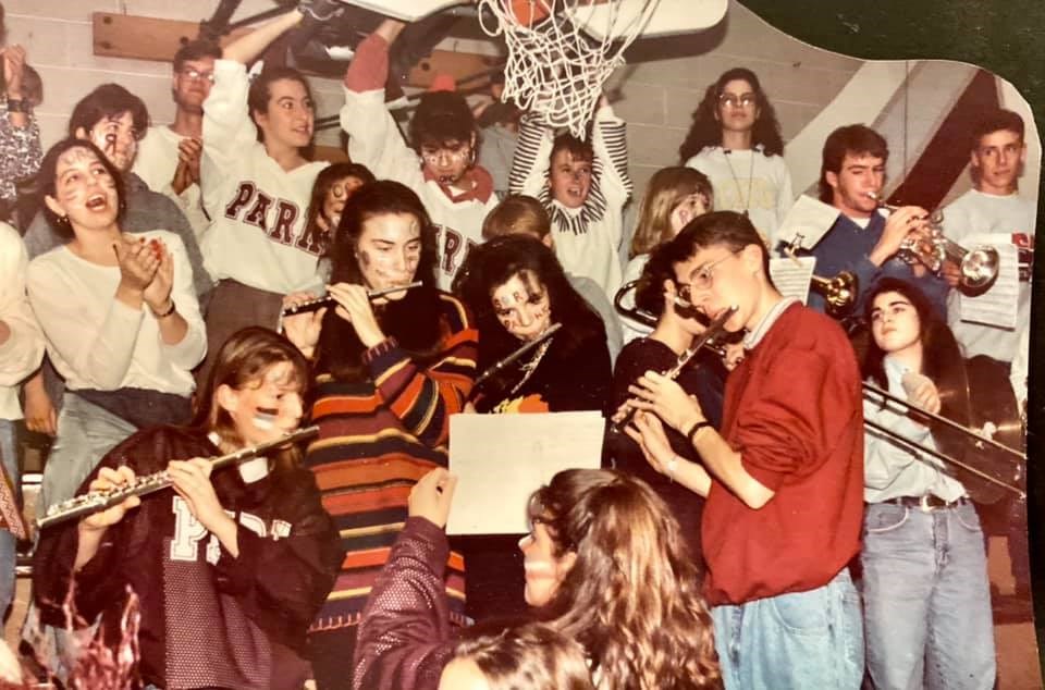 Park Street Collegiate Institute students are shown in this photo from the mid-1990s.