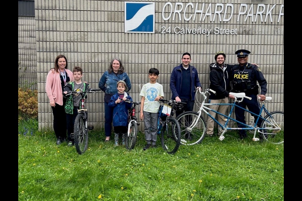 The Bike Rodeo is an annual event at Orchard Park Public School in Orillia.