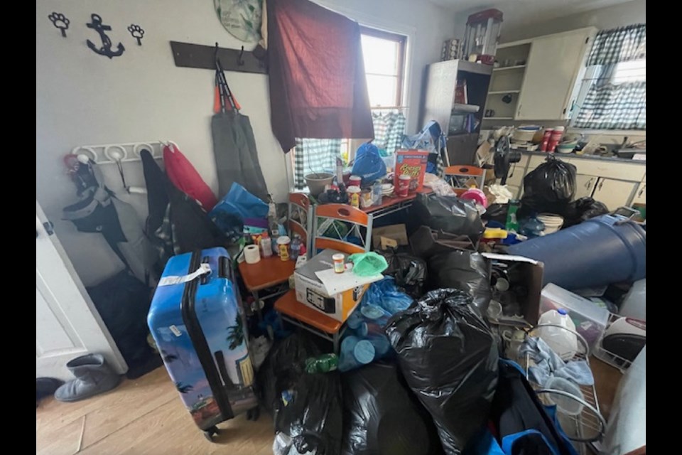 The owners of a rental property on Creighton Street in Ramara Township were left with a mess to clean up after the tenants were evicted last month.