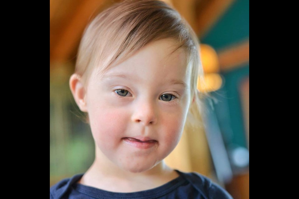 Harvey Thompson, 3, son of Ian Thompson and Sarah Valiquette-Thompson. Supplied photo