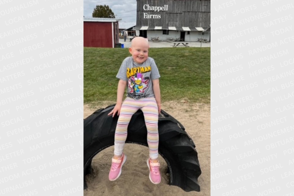 Emma Reynolds was diagnosed with acute lymphoblastic leukemia when she was five years old.