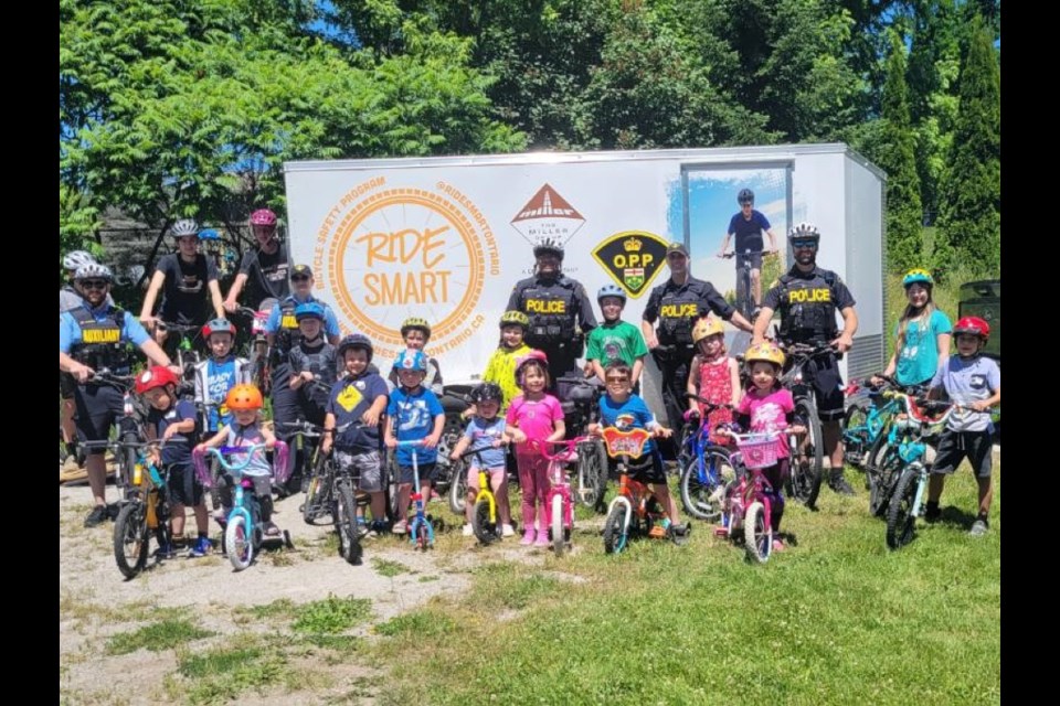 Bike rodeo teaches safety skills to kids in Moonstone - Orillia News