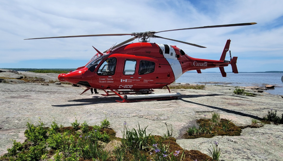 coast guard helicopter search for charles dicaire