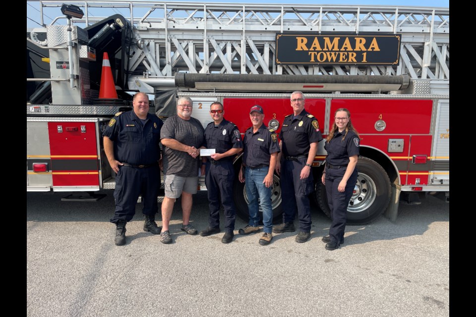 The Lake Simcoe Rescue Run raised $20,000 for Ramara Fire and Rescue Services.