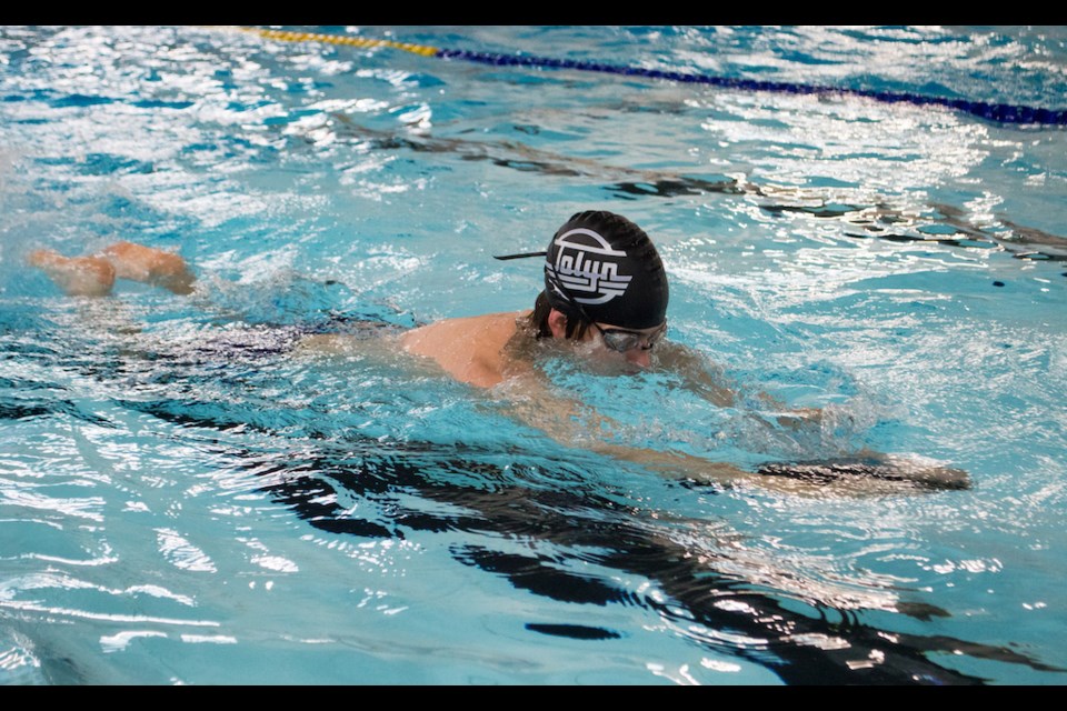 Orillia Channel Cats gold level swimmer Owen McCool says he's been impressed with the Orillia Recreation Centre. The facility's leisure pool is closed for three days for repairs. Tyler Evans/OrilliaMatters File Photo 