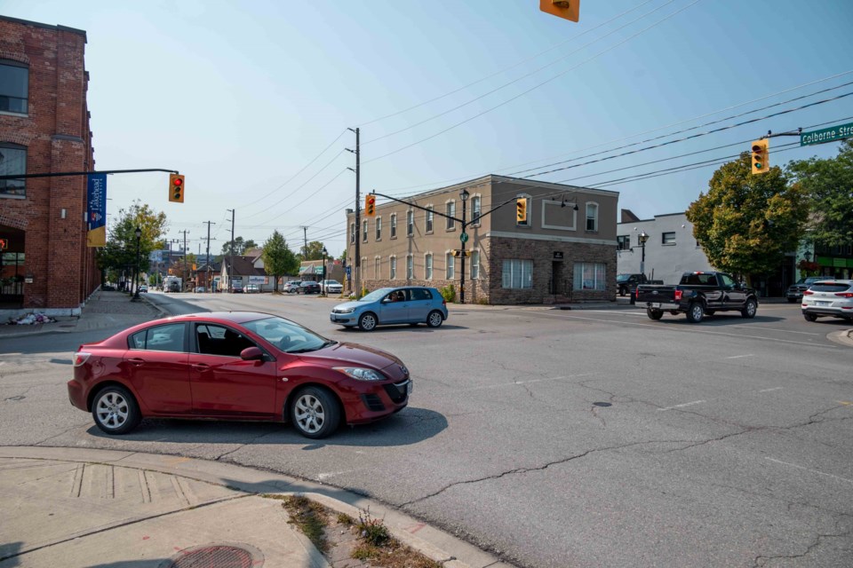 The intersection of Colborne and West streets is jam-packed with traffic each day. It has been the spot of two fatal accidents already this year. 