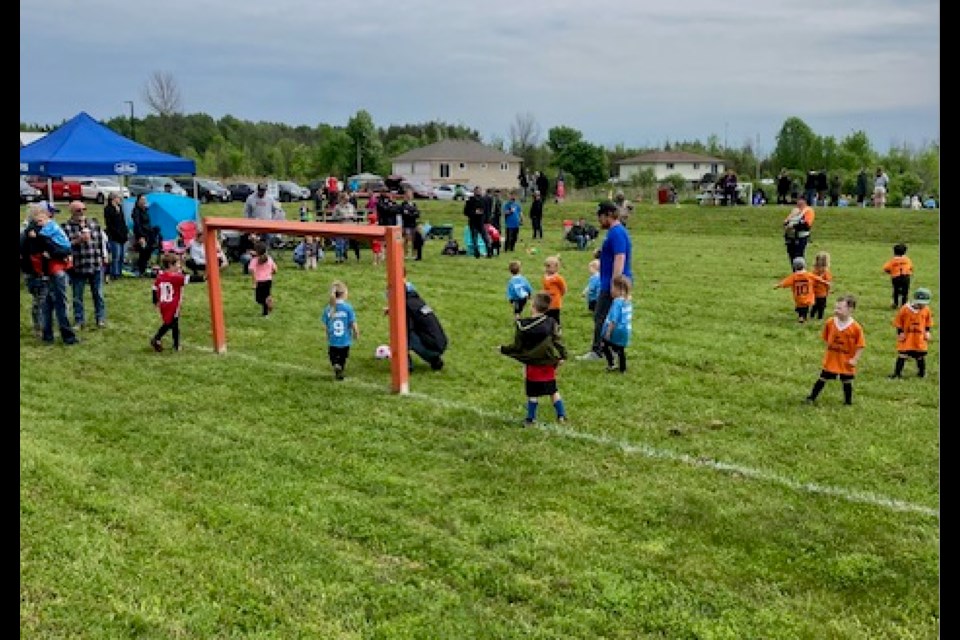 The Ramara Soccer Club season got underway with games played May 25 and 26.