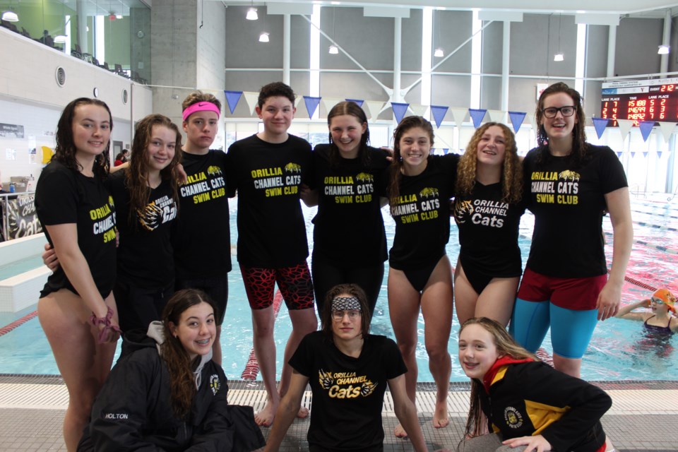 Photo provided by the Orillia Channel Cats Swim Club. 