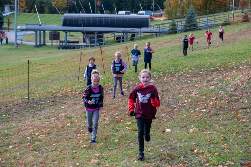 More than 1,000 student athletes competed at the Simcoe East Area Cross Country Running Meet Wednesday at Mount St. Louis Moonstone. 