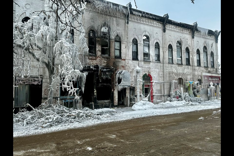 Tuesday’s downtown Orillia fire is now a criminal investigation, OPP officials say. 