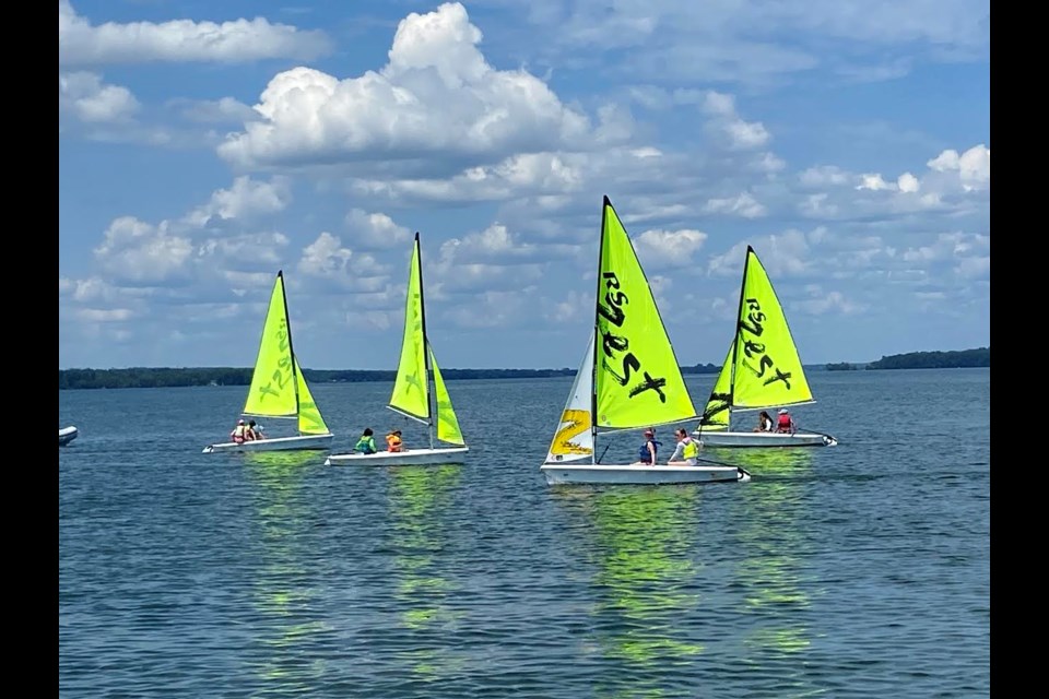 The Champlain Sailing Club’s new youth sailing school has been a big hit, with all four weeks fully booked this summer.