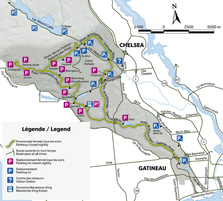 Gatineau Park Roads Closing Overnight In New Pilot Project - Citynews 