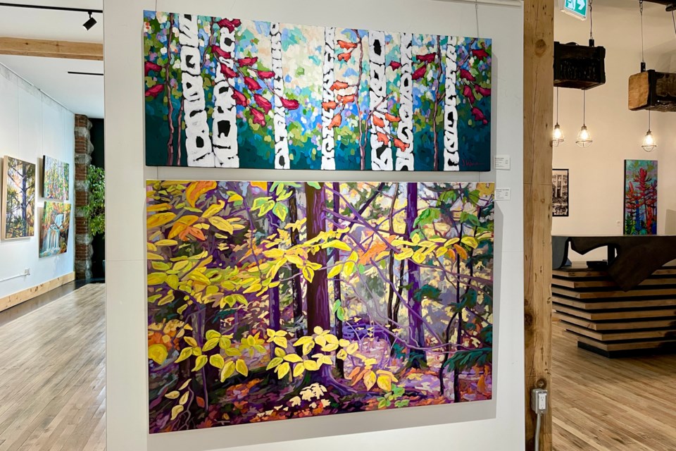 Pairing Palettes with Kerry Walford and Jennifer Woodburn runs from Nov. 16-29 at Cloud Gallery in downtown Orillia.