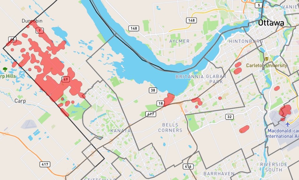 Eight Power Outages In Ottawa 2700 In The Dark After Severe Storm Citynews Ottawa 7187
