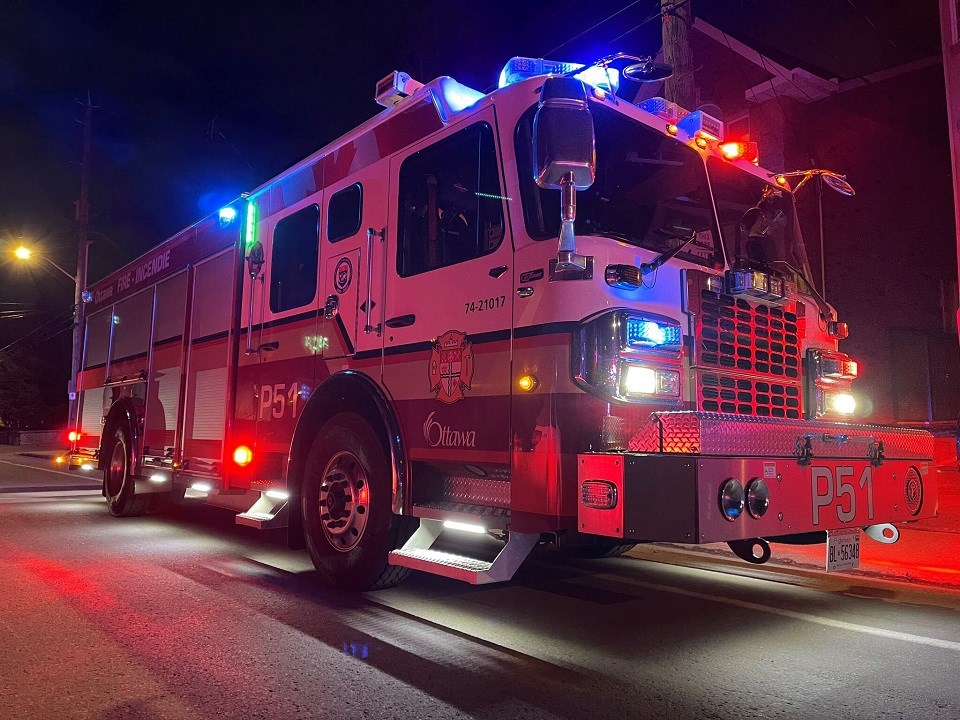 An air cleaner causes a house fire in Gloucester-Southgate